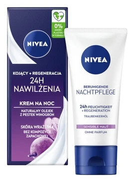 Nivea 24H drėkinamasis kremas jautriai odai, 50 ml