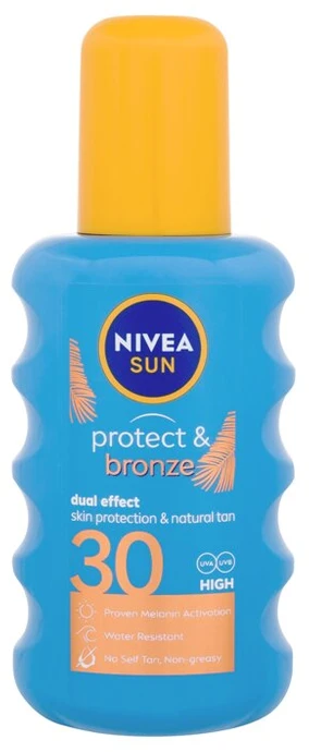 Nivea Sun Protect & Bronze Sun Purškiklis Sun Losjonas kūnui