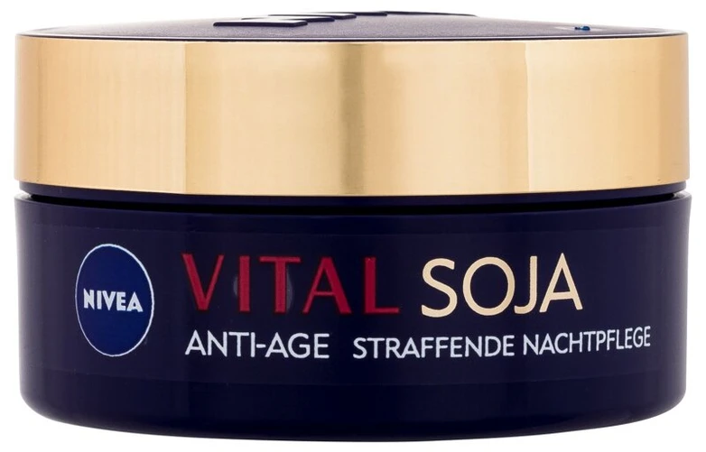 Nivea Vital Soja Anti-Age Night Kreminis Night Skin Kreminis