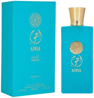 Nusuk Ajwaa Turquoise EDP parfumuotas vanduo moterims, 100 ml