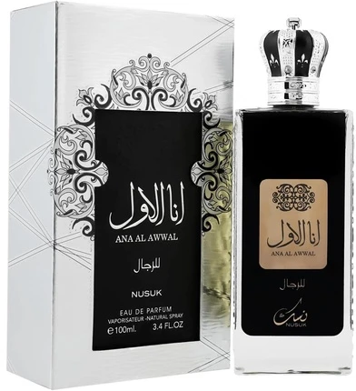 Nusuk Ana Al Awwal Men EDP parfumuotas vanduo vyrams, 100 ml