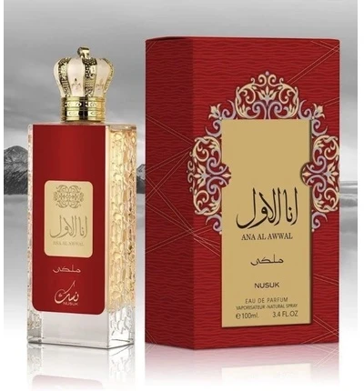 Nusuk Ana Al Awwal Malaki EDP parfumuotas vanduo moterims, 100 ml