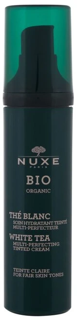 NUXE Bio Organic Baltas Tea Tinted Kreminis Day Kreminis