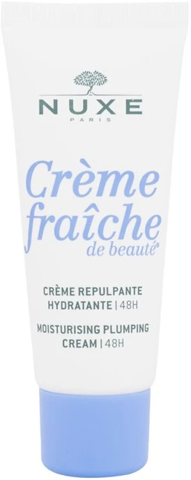 NUXE 48 val. drėkinantis kremas normaliai odai „Crème Fraîche® de Beauté 48H Moisturizing Plumping cream for normal skin“, 30 ml