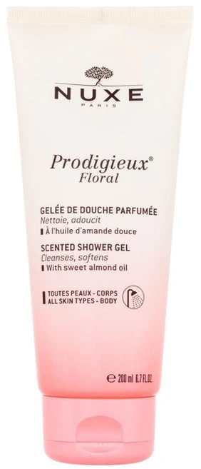 NUXE Kvapioji dušo žele „Prodigieux® Floral scented dušo želė“, 200 ml