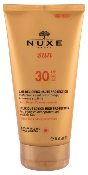"Nuxe Sun" veido ir kūno losjonas su apsauga nuo saulės Spf30 150ml