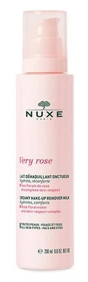 „Nuxe Very Rose“ kreminis makiažo valiklis pienelis, 200 ml