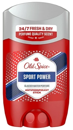 Old Spice Kietas antiperspirantas „Sport Power“ (antiperspiranto pieštukas) 50 ml