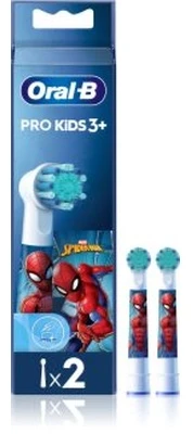 Braun Dantų šepetėlio galvutės Oral-B EB10S Spiderman, 2 vnt.