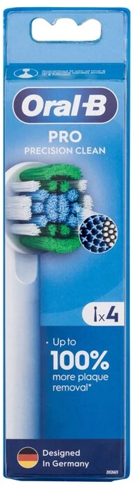 Braun „Oral-B“ | Dantų šepetėlio galvutės | „Cross Action Pro“ | Galvutės | Suaugusiesiems | Pridedamų šepetėlio galvučių skaičius: 4 | Dantų valymo režimų skaičius. Netaikoma.