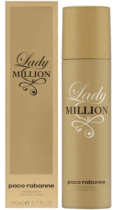 Paco Rabanne Lady Million DSR W, 150 ml