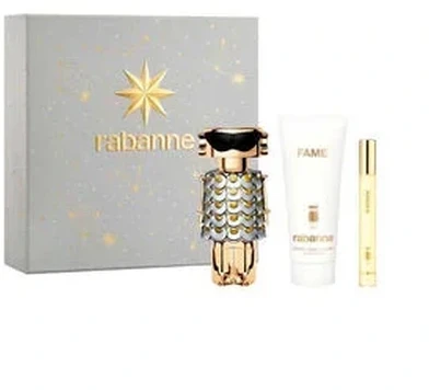 Paco Rabanne Fame Eau De Perfume Purškiklis, 50 ml Set 3 Pieces