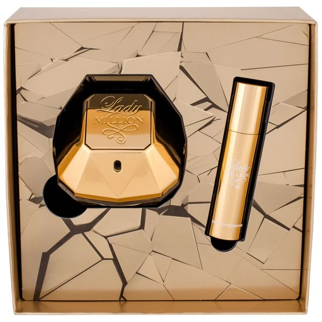 Paco Rabanne Lady Million Gift Set EDP 50 ml and Lady Million EDP 10 ml miniature