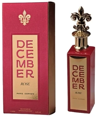 Paris Corner December Rose EDP parfumuotas vanduo unisex, 100 ml