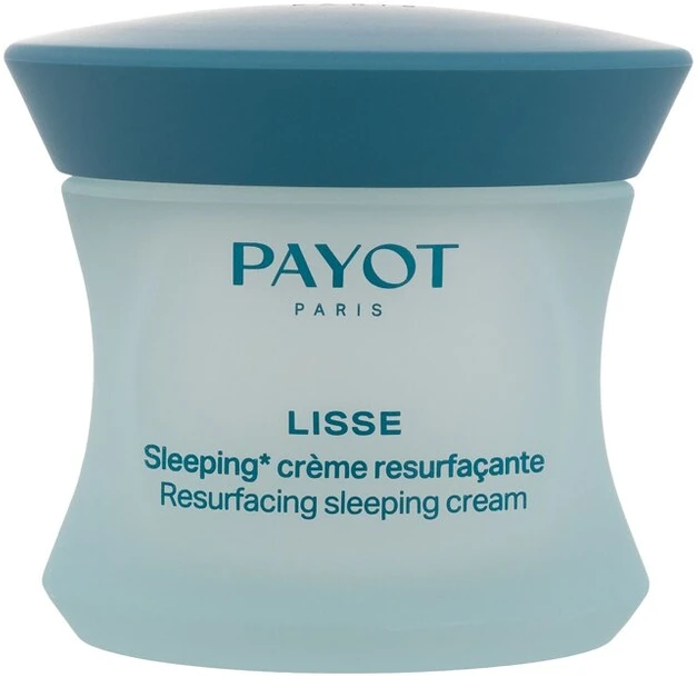 Payot Lisse Sleeping Crème Resurfacante naktinis glotninamasis kremas regeneruojamojo poveikio