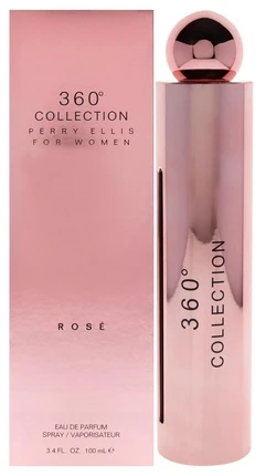 Perry Ellis 360° Collection Rosé EDP parfumuotas vanduo moterims, 100 ml