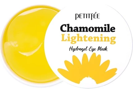 Petitfee Chamomile Lightening Hydrogel Lightening Day & Night Eye Patch, 60 vnt.