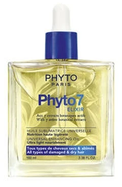 Phyto 7 Eliksyras Universal Enhancing Oil aliejus plaukams, 100 ml
