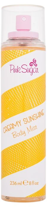 Pink Sugar Rožinė Sugar Aquolina Rožinė Sugar Creamy Sunshine Body Purškiklis moterims, 236 ml
