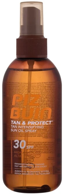 Piz Buin Tan & Protect įdegį spartinantis apsaugos nuo saulės aliejus su SPF 30, 150 ml