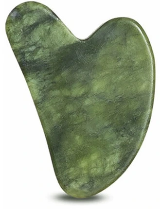 Plumbeauty Gua Sha nefrito akmuo (skulptūrinis akmuo)