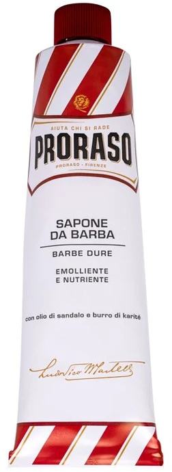 PRORASO Red skustuvo muilas tūbelėje