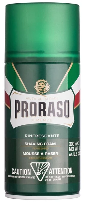 PRORASO Žalias Shaving Putos Shaving Putos 300 ml