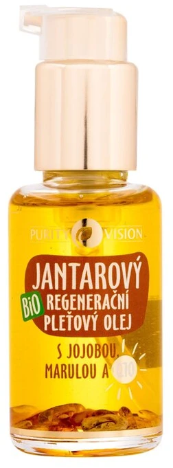 Purity Vision Amber Bio Regenerating Skin Oil Unisex veido aliejus, 45 ml
