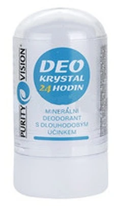 „Purity Vision“ mineralinių kristalų dezodorantas 24 valandoms, 120 g