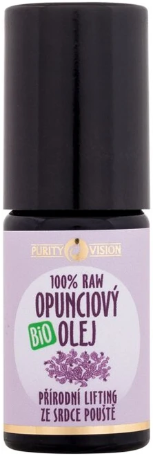 Purity Vision Opuntia Raw Bio Oil veido aliejus unisex, 5 ml