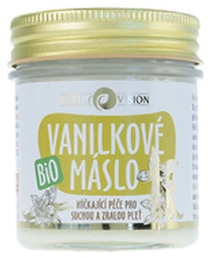 Purity Vision „Purety Vision“ ekologiškas vanilės sviestas sausai ir brandžiai odai, 70 ml