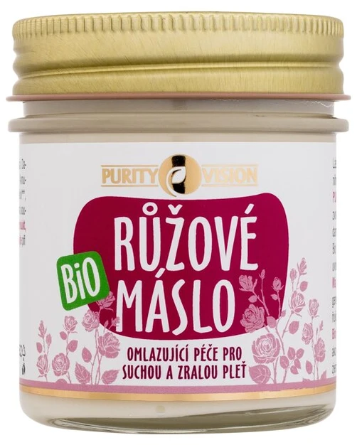 Purity Vision Rose Bio Butter Day kreminis unisex, 120 ml