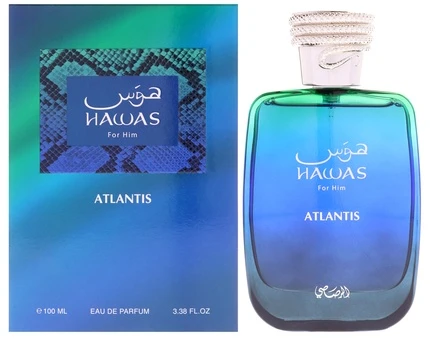 Rasasi Hawas Atlantis EDP parfumuotas vanduo vyrams, 100 ml