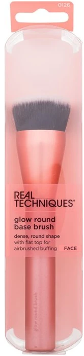 Real Techniques Face Glow Round Base makiažo šepetėlis