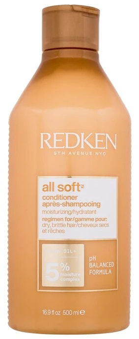 Redken All Soft Plaukų kondicionierius, 500 ml