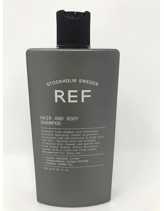REF Hair & Body Dušo želė & Šampūnas 2-In-1 Vegan, 285 ml