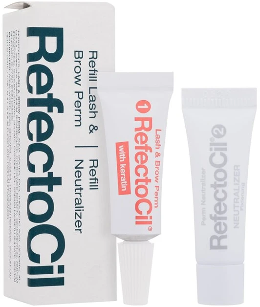 „Refectocil“ ilgalaikių blakstienų ir neutralizatoriaus rinkinys (antakiai laminavimui / neutralizatorius) 2 x 3,5 ml
