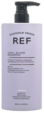 REF Cool Sidabrinis Sulfates-Free Hair Šampūnas Neutralising Warm Tones, 600 ml