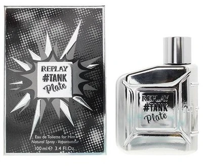 Replay Tank Plate for Him (EDT) EDT for Men 100 ml