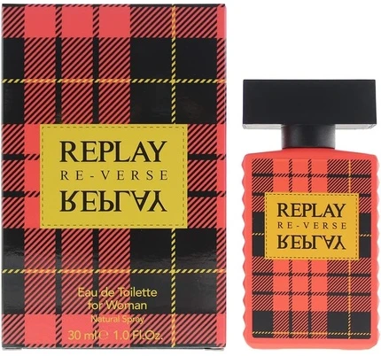 Replay Signature Reverse EDT tualetinis vanduo moterims, 30 ml