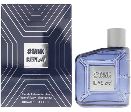 Replay #Tank EDT tualetinis vanduo vyrams, 100 ml