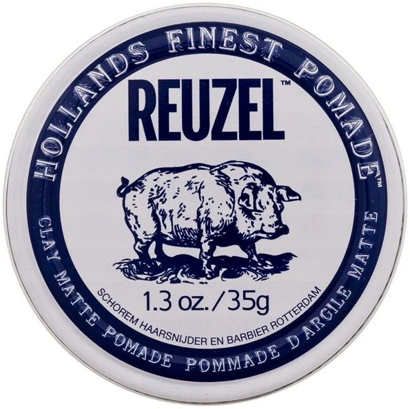 Plaukų formavimo molis Reuzel Hollands Finest Pomade Clay Matte Pomade, 35 g