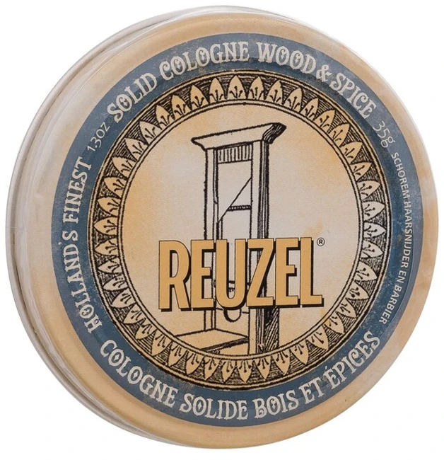Vaško pagrindo kvepalai - balzamas Reuzel Wood & Spice Solid Cologne Balm, 35g