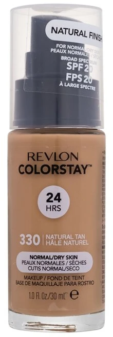 Revlon Color Stay ilgai išliekantis skystas makiažo pagrindas 330 Natural Tan SPF 20, 30 ml