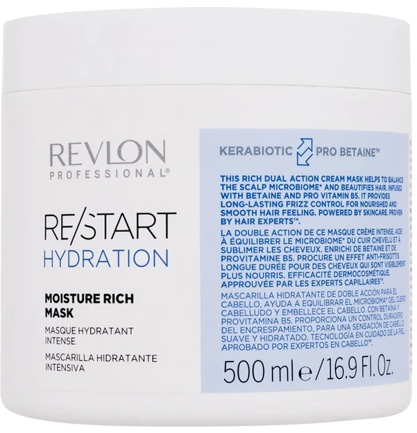 "Revlon Re-Start" drėkinamoji plaukų kaukė 500 ml