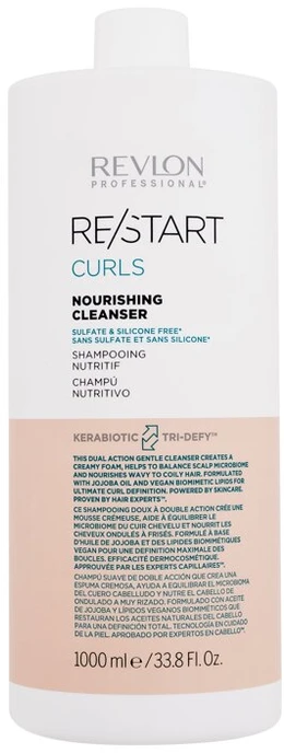 "Revlon Re-Start Curls maitininantis Valiklis" garbanotų plaukų šampūnas 1000 ml