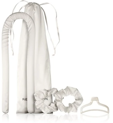 Revolution Beauty Makeup Revolution Curl Enhance Satin Curling Ribbon Ivory - Hair curling set