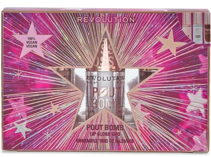 Revolution Beauty Makeup Revolution Pout Bomb Plumping Lūpų blizgis Trio Gift Set - Gift set