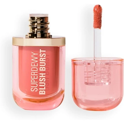Revolution Beauty Makeup Revolution Superdewy Blush Burst - Tekutá tvářenka 4,2 g