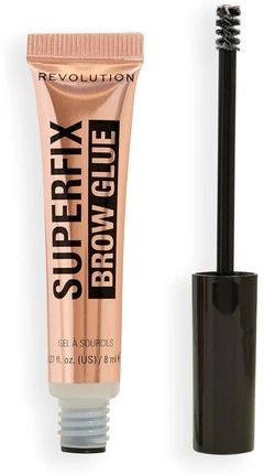 Revolution Beauty Makeup Revolution Superfix Brow Glue - Gel na obočí 8 ml 0ml
